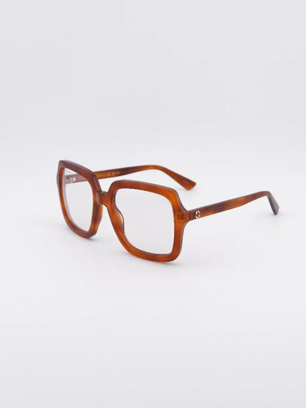 Gucci GG1318S 001 Sunglasses Havana Square Frame, Brown Photochromic Lenses